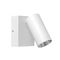 Wall Light Pillar LED 8W Tri-Colour IP65 Matt White CLA Lighting