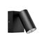 Wall Light Pillar LED 8W Tri-Colour IP65 Matt Black CLA Lighting