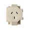 Plug Base Quick Connect 3 Pin 10A Earthed Pack of 10 CLA Lighting