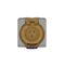 Socket Outlet IP66 15A 250V 3 Flat Pin Buffalo Grey Trader
