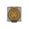 Socket Outlet IP66 20A 500V 4 Round Pin Buffalo Grey Trader