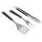 3 Piece BBQ Tool Set Spatula Tongs Fork Coleman