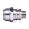 EMI Straight Swivel Fitting 42mm M40 Nickel Brass Adaptaflex