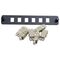 12F Flat Fibre Panel Kit LC Duplex OM1 MSS Data