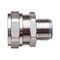 Straight Swivel Conduit Fitting M50 50mm Type SP Brass Adaptaflex