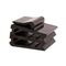 Acetal Edge Clip 8 Cable W Style Black Pack of 50 Ty-Rap
