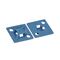 Detectable PP 4-Way Mount Base 19x19mm Blue Pack of 100 Ty-Rap