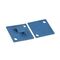 Cable Tie Mount 29x29mm Detectable PP Blue Pack of 100 Ty-Rap