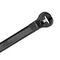 Cable Tie Polypropylene 340x7mm UV Black Pack of 500 Ty-Rap