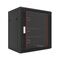 Wall Mount Rack 12RU Single Section 450mm Deep Glass Door Redback