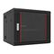 9RU Double Section Wall Mount Rack 600mm Deep V2 Redback