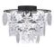 Batten Fix Light B22 300mm Black Clear Acrylic Alison Telbix
