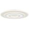 Oyster Light LED 40W Tri-Colour Dimmable 500mm White Arema Telbix