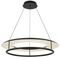 Pendant Light LED 34W Tri-Colour 800mm Black Sand Ariva Telbix