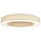 Oyster Light LED 56W Tri-Colour Dimmable 700mm Beige Astana Telbix