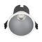 LED Downlight 6-10W 3000K 85mm Cut-Out White Silver Brex Telbix
