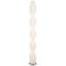 Floor Lamp LED 24W 4000K Foot Switch Nickel White Cholla Telbix