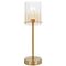Table Lamp LED 4W 4000K Antique Gold Amber Crevil Telbix