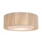 Batten Fix Light B22 400mm Natural Rope White Cusco Telbix