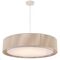 Pendant Light 3 Light E27 700mm Natural Rope White Cusco Telbix