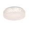 Oyster Light LED 18W 3000K 5000K 280mm White Clear Eltz Telbix