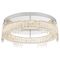 Ceiling Light LED 46W Tri-Colour 627mm Gold Crystal Erika Telbix