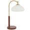 Table Lamp E27 Inline Switch Wood Antique Gold Estova Telbix