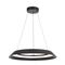 Pendant Light LED 37W 3000K Dimmable 580mm Black Sand Hovin Telbix