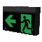Normal Surface Mount EXIT SIGN BK