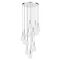 Pendant Light 15 Light LED 45W 3000K 690mm Chrome Clear Obris Telbix