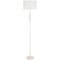 Floor Lamp E27 Foot Switch 1570mm Matt Gold Ivory Poetix Telbix