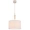Pendant Light E27 350mm Beige Ivory Poetix Telbix