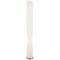 Floor Lamp LED 24W 4000K Foot Switch Nickel White Sagero Telbix