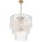 Pendant Light 14 Light E14 550mm Antique Gold Clear Samona Telbix