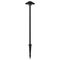 Garden Post Light 24V LED 3W IP65 500mm Corten Rust Scape Telbix