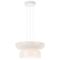 Pendant Light B A Kit LED 20W 3000K Dimmable 430mm Opal Skapa Telbix