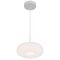 Pendant Light LED 40W Tri-Colour Dimmable 500mm White Tifton Telbix