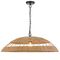 Pendant Light E27 800mm Natural Vallejo Telbix