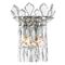 Wall Light 2 Light E14 Gold Crystal Virell Telbix