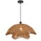Pendant Light E27 600mm Natural Zamora Telbix