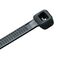Nylon Cable Ties 180N 143x3.6mm Black UV Pack of 100 Ty-Fast