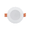 LED Downlight 12W Tri-Colour Flat White 3A Lighting