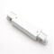 Track Centre Feed Connector Large White 3A Lighting