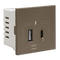 USB Charger Module USB-A and USB-C 18W 2 Module White MajorTech