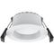 'Aurora 80 7W Recessed Downlight 3CCT IP54 Dimmable White Haneco'