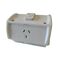 15A Single Powerpoint Horizontal Silver Aluminium 3A Lighting