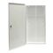 Metal Box 28 Inch Plain Lid Powdercoated White Lockable Ness