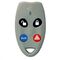 Radio Key 304MHz Waterproof 10-Year Battery 4-Button Ness