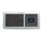 D200 Door Station Recess Mount Audio Monitoring Silver iCentral