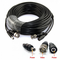 Coaxial and Power Cable with Connectors Both Ends 18m Hikvision
